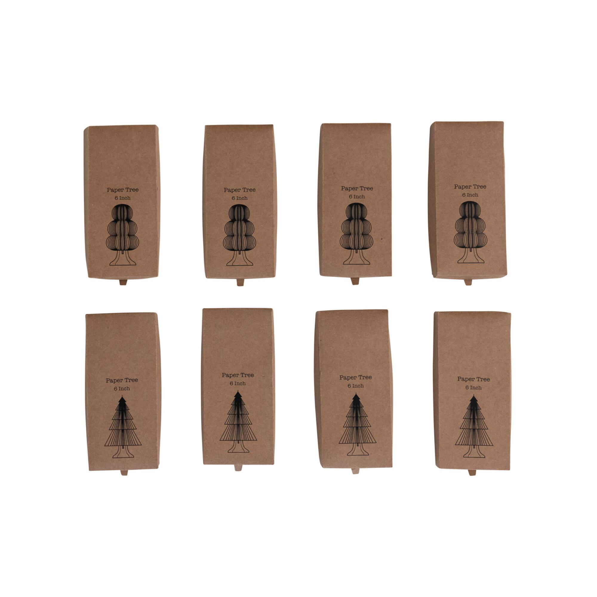Hello Honey® 18" Paper & Reclaimed Wood Folding Honeycomb Tree Set in 2 Styles